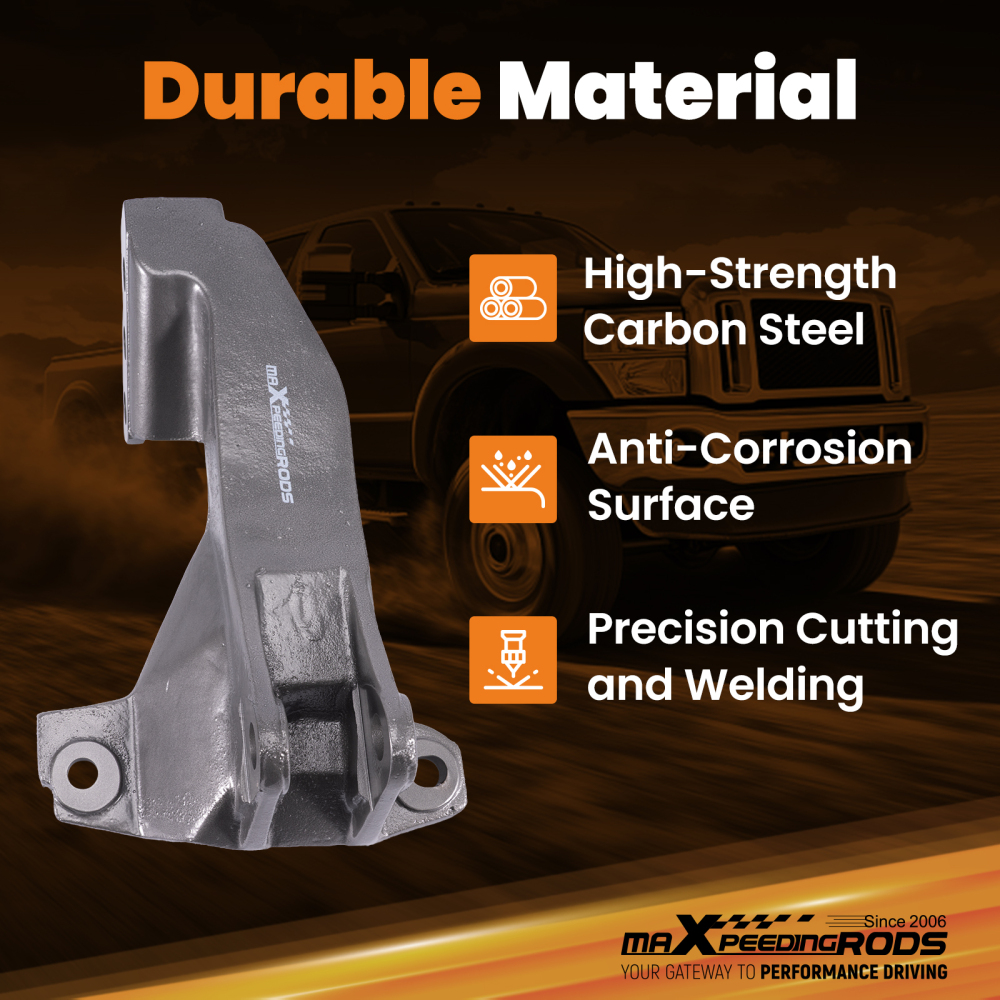 Adjustable 0-2.5 Front Track Bar Relocation Bracket compatible for Ford F250 F350 2008-24