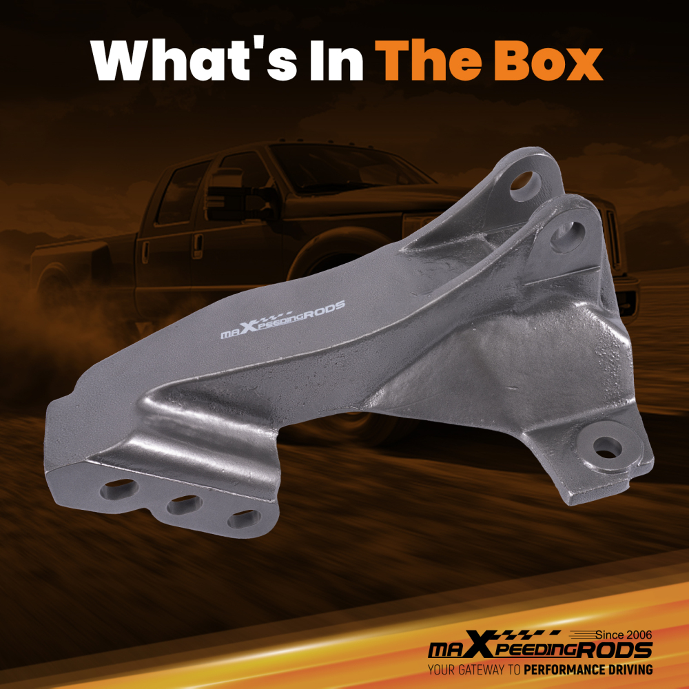 Adjustable 0-2.5 Front Track Bar Relocation Bracket compatible for Ford F250 F350 2008-24