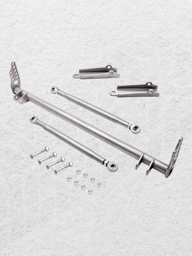 Front Lower Traction Control Rear Tie Bar Brace Kit for Honda Civic 1992-1995