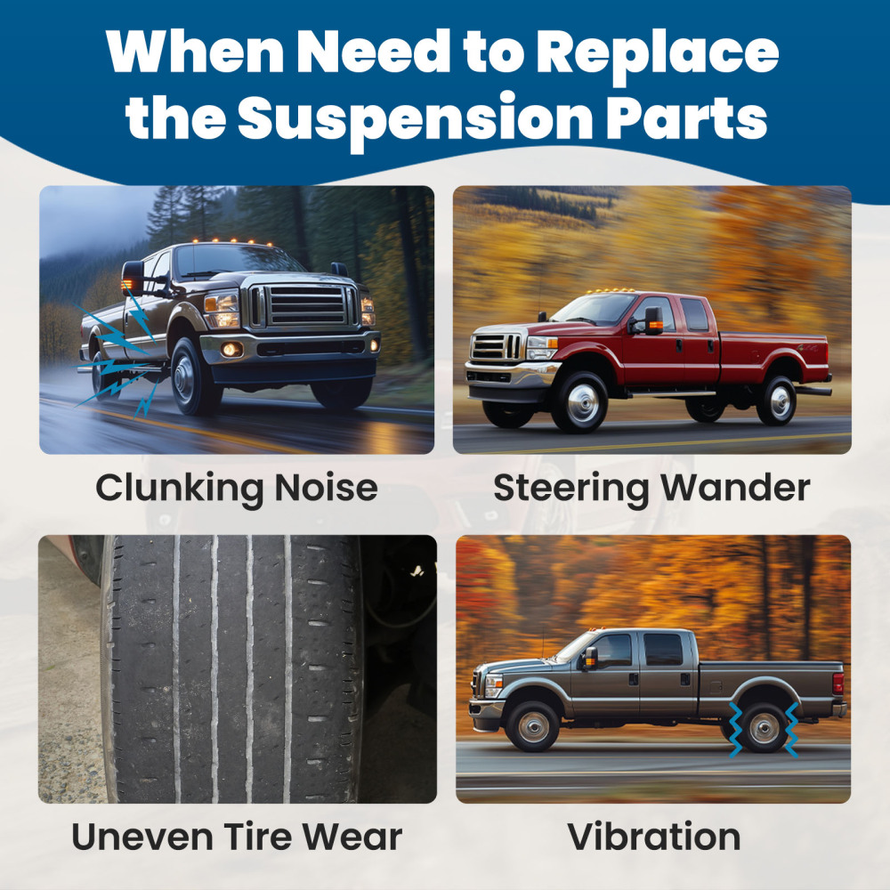 Front Track Bar Drop Bracket compatible for Ford F250/F350 1999-2004 4WD w/ 6''-8