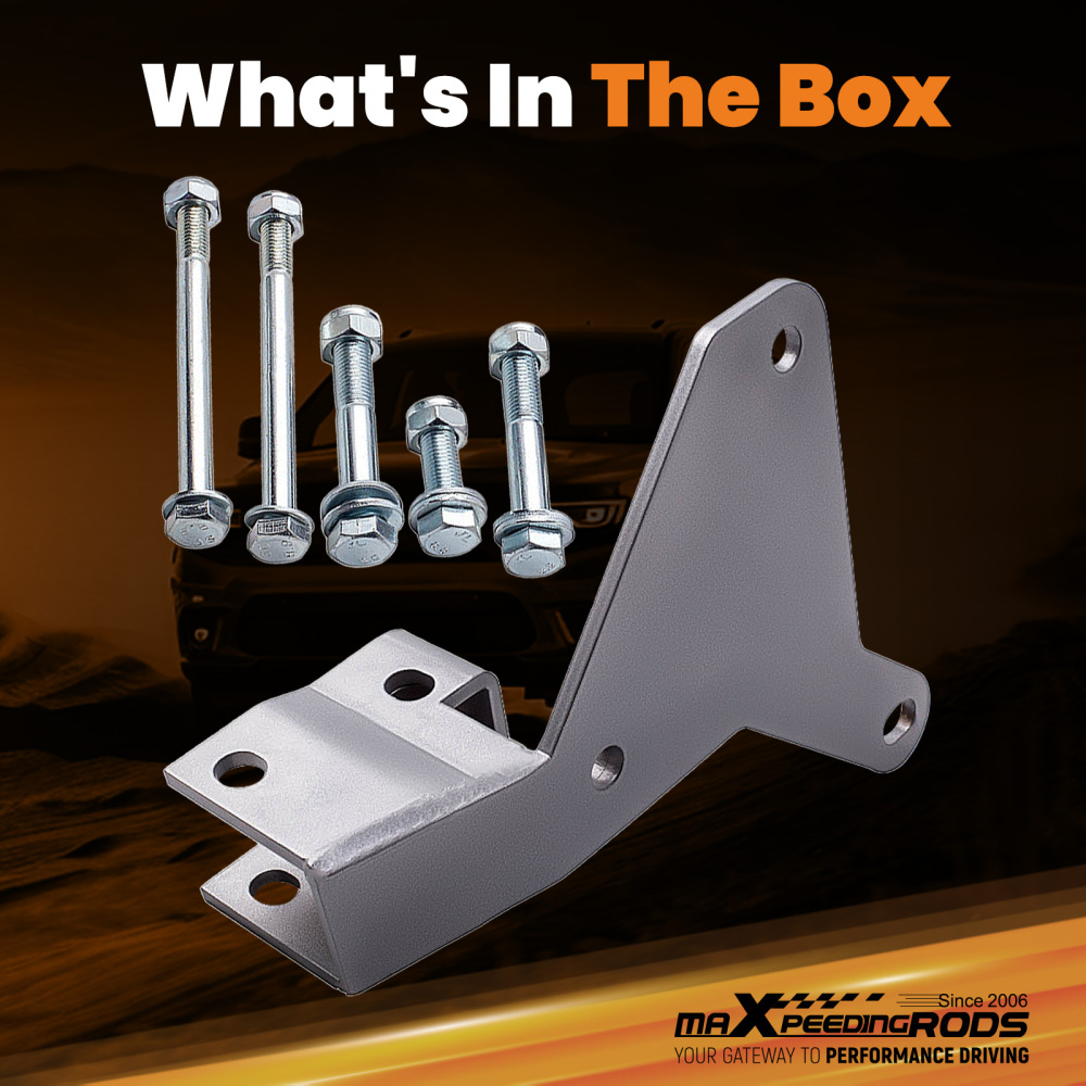 Front Track Bar Drop Bracket For 2-4 Lift Kit compatible for Jeep Grand Cherokee WJ 99-2004