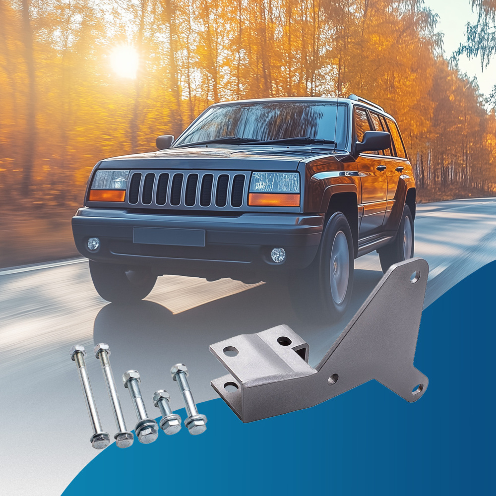 Front Track Bar Drop Bracket compatible for Grand Cherokee WJ 99-04 2-4 Lift Heavy Duty