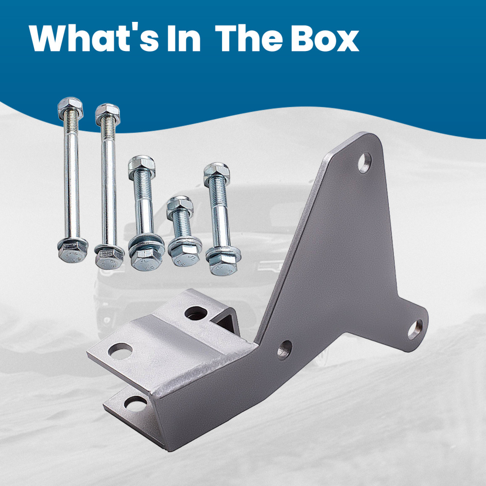 Front Track Bar Drop Bracket compatible for Grand Cherokee WJ 99-04 2-4 Lift Heavy Duty