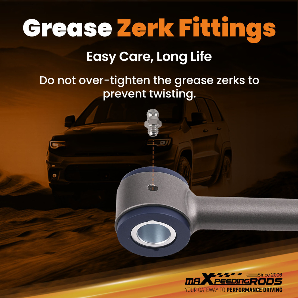 Front Adjustable Track Bar compatible for Ford F-250 99-04 compatible for Super Duty 00-05 Excursion 4X4