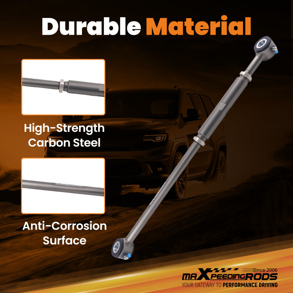 Front Adjustable Track Bar compatible for Ford F-250 99-04 compatible for Super Duty 00-05 Excursion 4X4