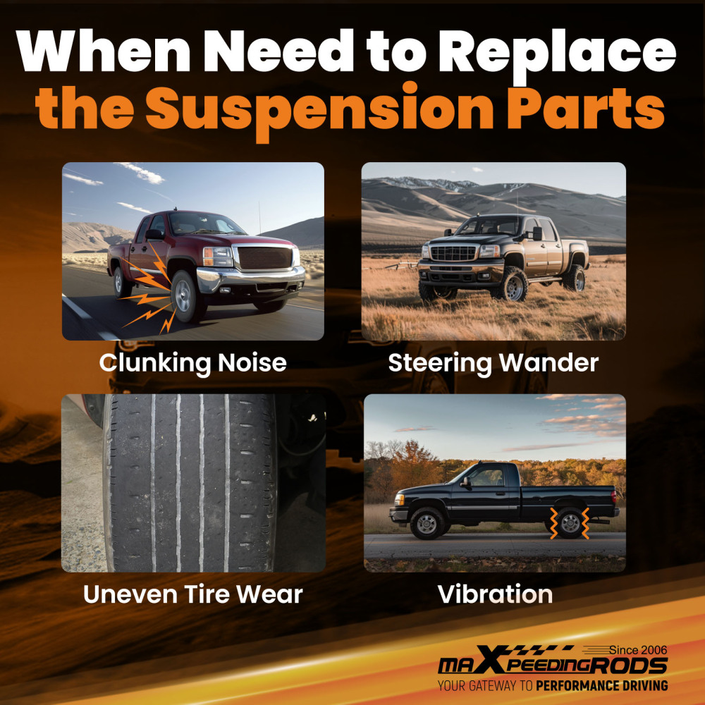 Front Adjustable Track Bar compatible for Ford F-250 99-04 compatible for Super Duty 00-05 Excursion 4X4