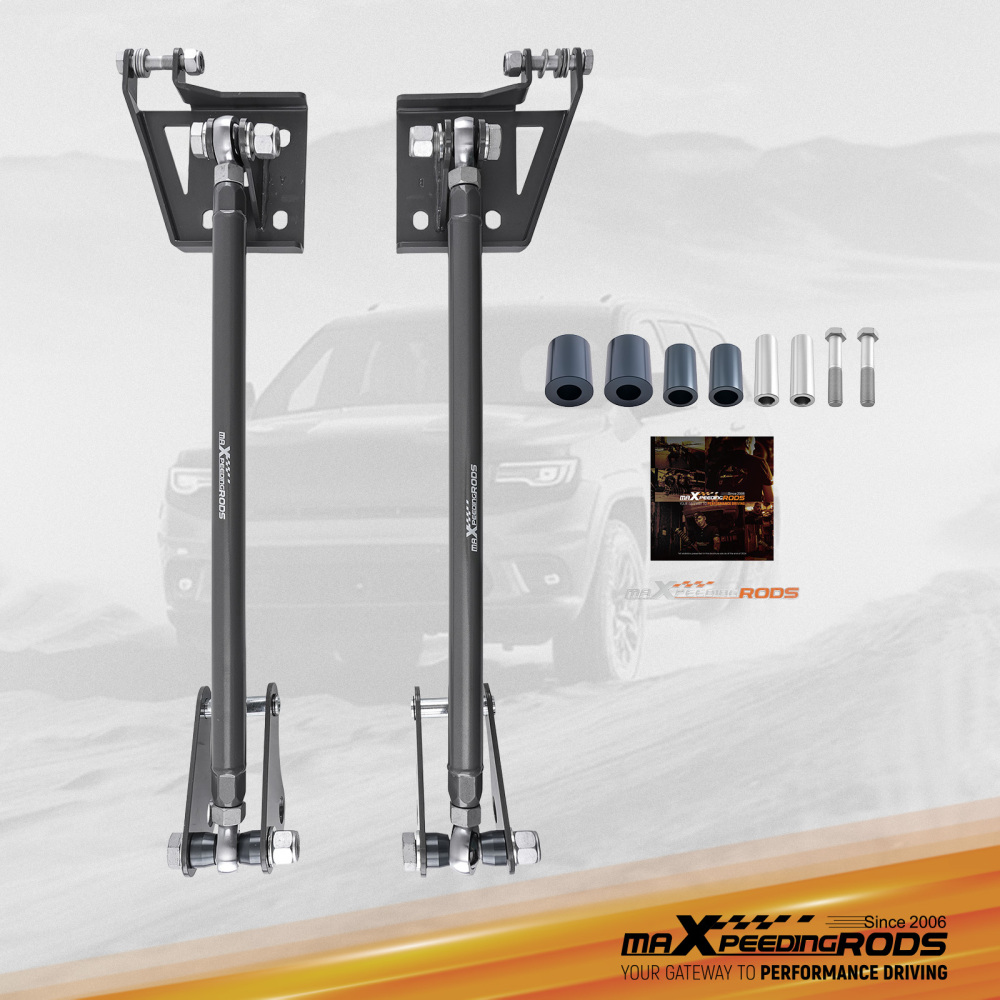 Adjustable Rear Traction Bars compatible for Chevrolet S10 Blazer 1983-2004 φ32x4MM
