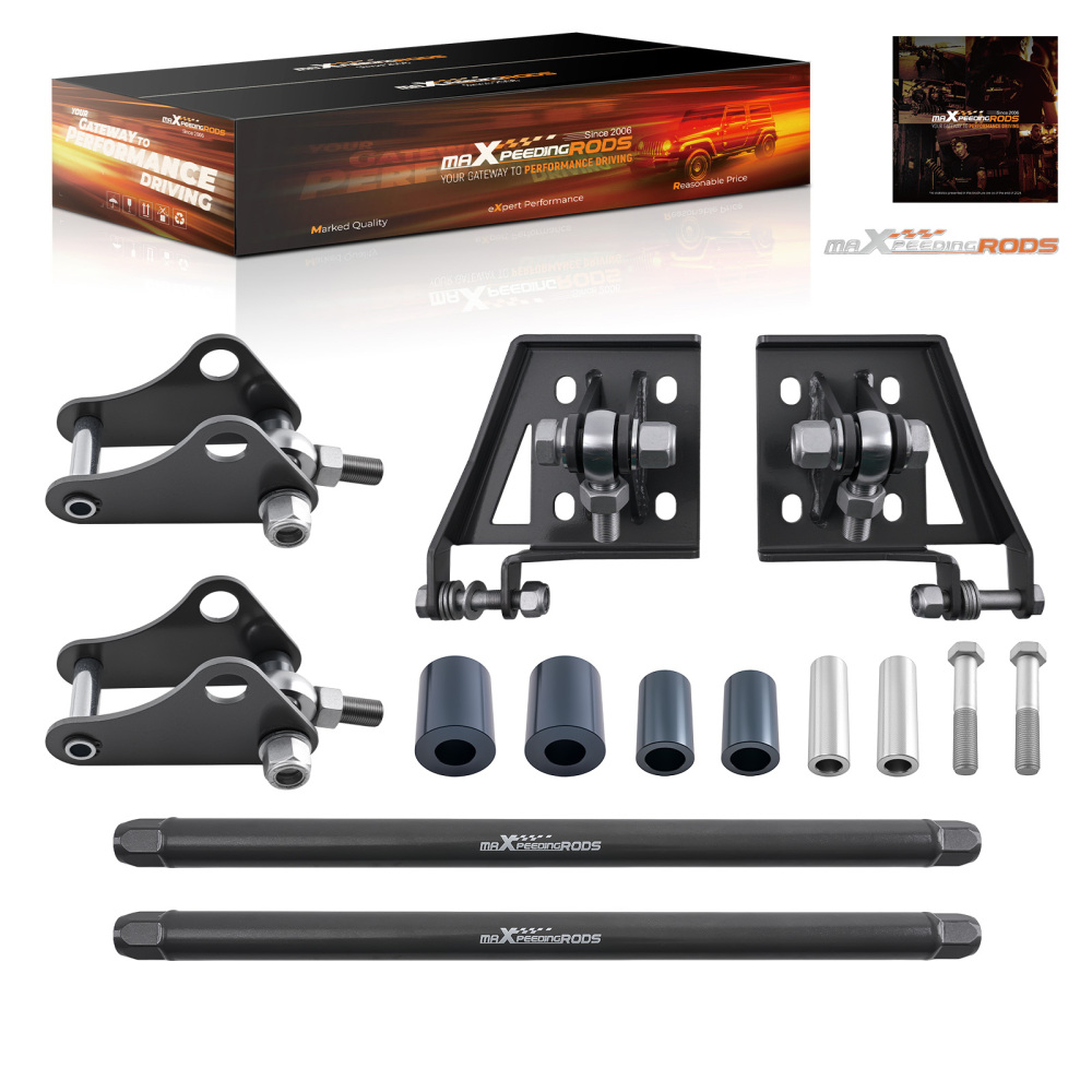 Adjustable Rear Traction Bars compatible for Chevrolet S10 Blazer 1983-2004 φ32x4MM