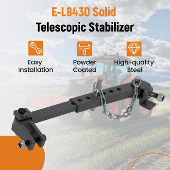 Solid Telescopic Stabilizer E-L8430 compatible for Kubota Tractor L3400 L3200 L3800++ New