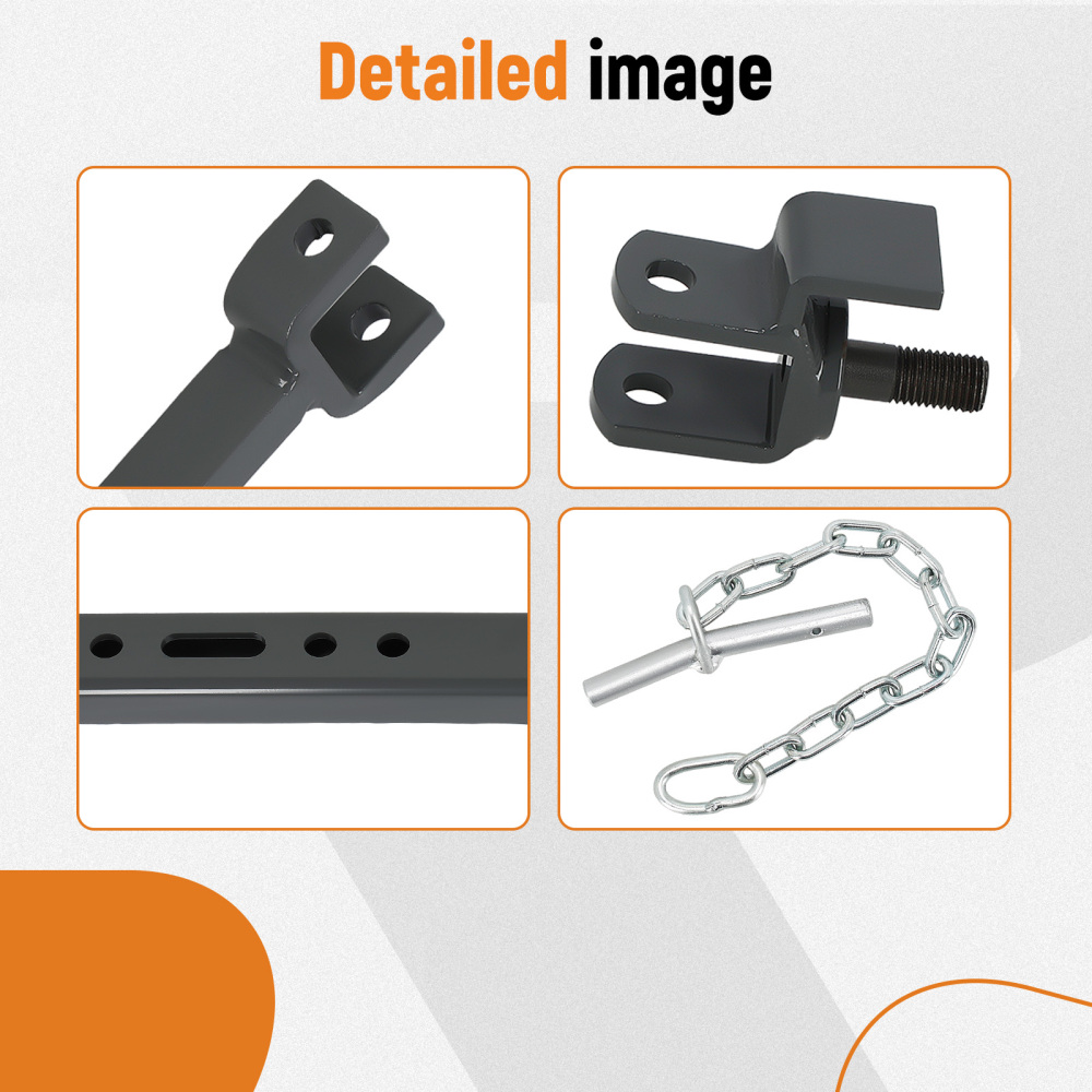 Solid Telescopic Stabilizer E-L8430 compatible for Kubota Tractor L3400 L3200 L3800++ New