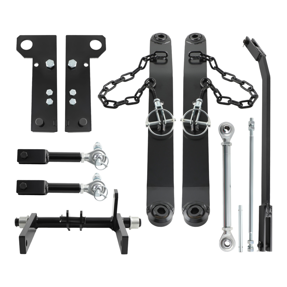 Rear 3 Point Hitch Tow Hitch Receiver compatible for John Deere 140 300 317 w/ Closed Frame