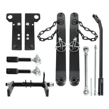 Rear 3 Point Hitch Tow Hitch Receiver compatible for John Deere 140 300 317 w/ Closed Frame