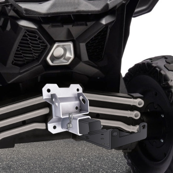 Rear 2 Trailer Towing Hitch Receiver compatible for Can-Am Maverick X3 4x4 Turbo 2016-2019