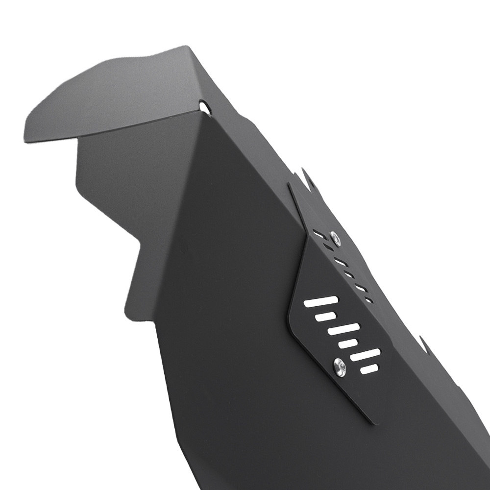 Black Front Skid Plate Body Rack compatible for Toyota Tacoma 2024-25 2WD 4WD Direct Fit