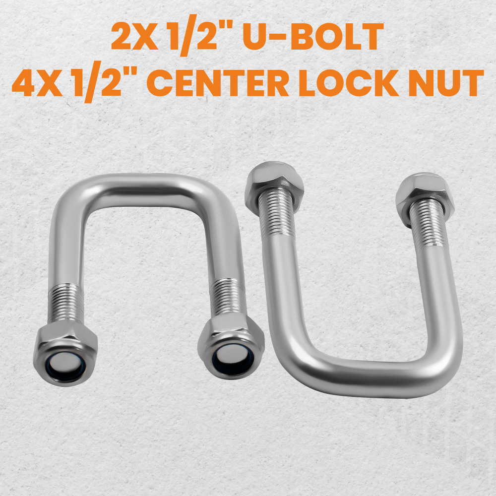 Steel Weld-on Trailer Mount Universal Fit For Flatbed Trucks Rear for GNRK1500