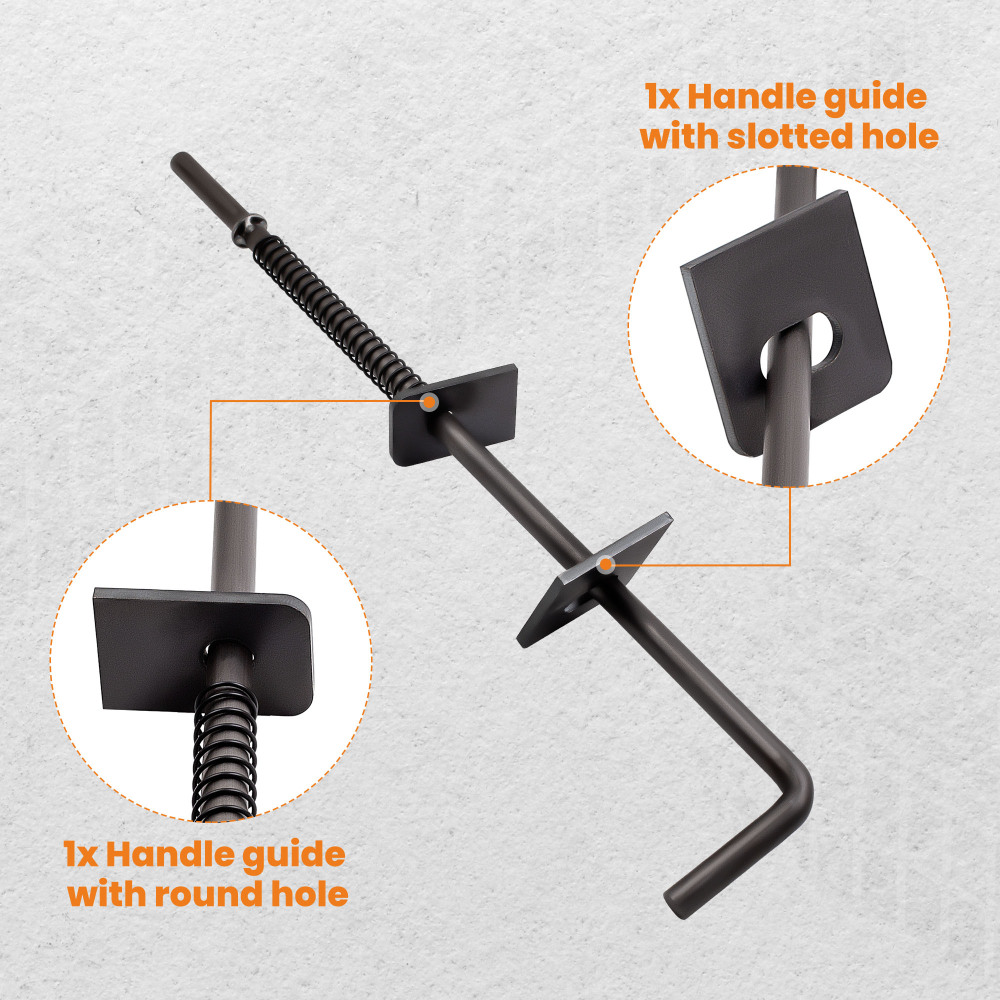 Steel Weld-on Trailer Mount Universal Fit For Flatbed Trucks Rear for GNRK1500