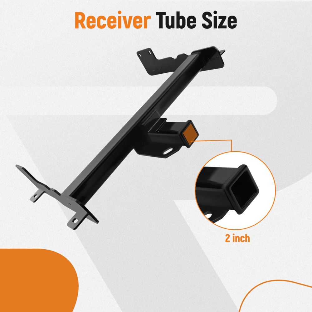 Class 4 Trailer Tow Hitch, 2inch Receiver compatible for Ford Transit 150 250 350 2015-2024