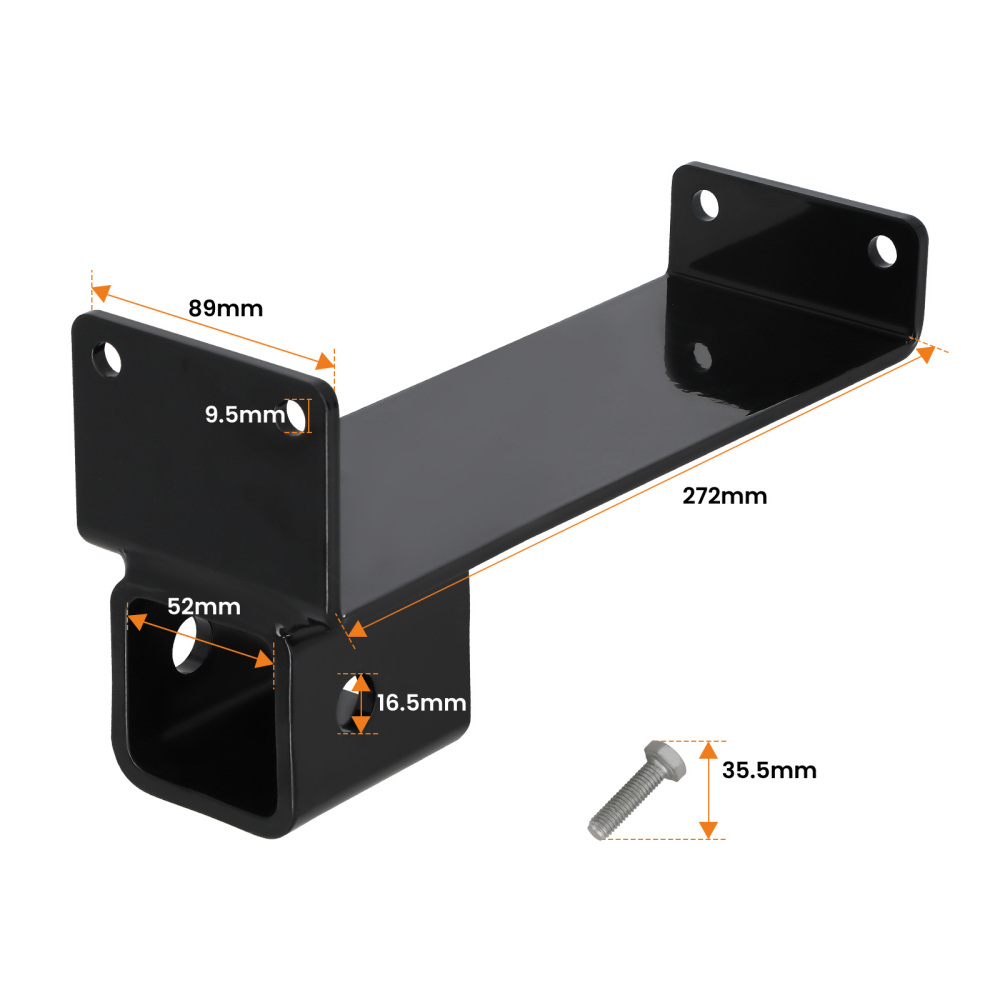 2 Trailer Hitch for Elites for older Mavericks 2018-2020 for Bad Boy Mowers MZ