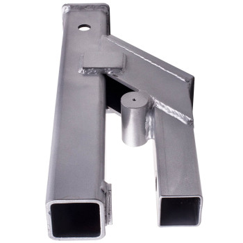 For Deere compatible for Bobcat Tractor Bucket Clamp On Trailer Hitch 2 inch Ball Mount Receiver