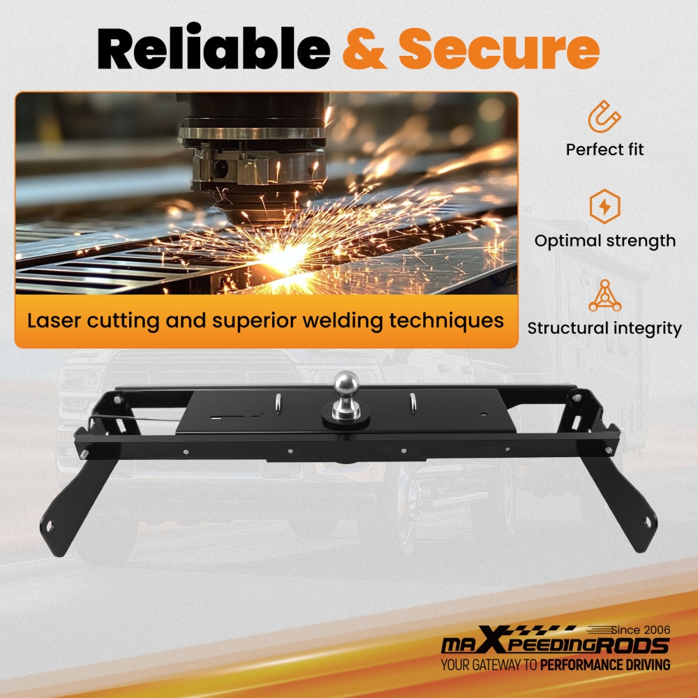 Gooseneck Hitch compatible for Chevrolet Silverado Compatible for GMC Sierra 2500/3500 2011-2015