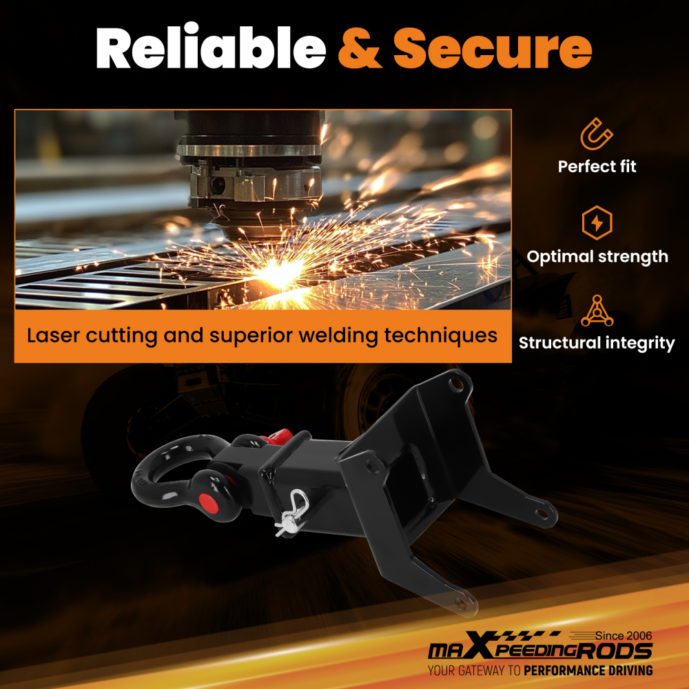 Rear Mount Trailer Hitch compatible for Can-Am Outlander 450 570 650 850 1000 2012-2024