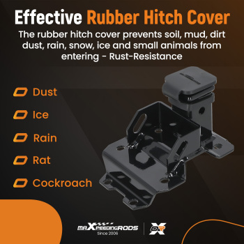 2 Rear Trailer Hitch compatible for Can-Am Maverick X3/MAX 2022-2024 (All Models) Bolt-On