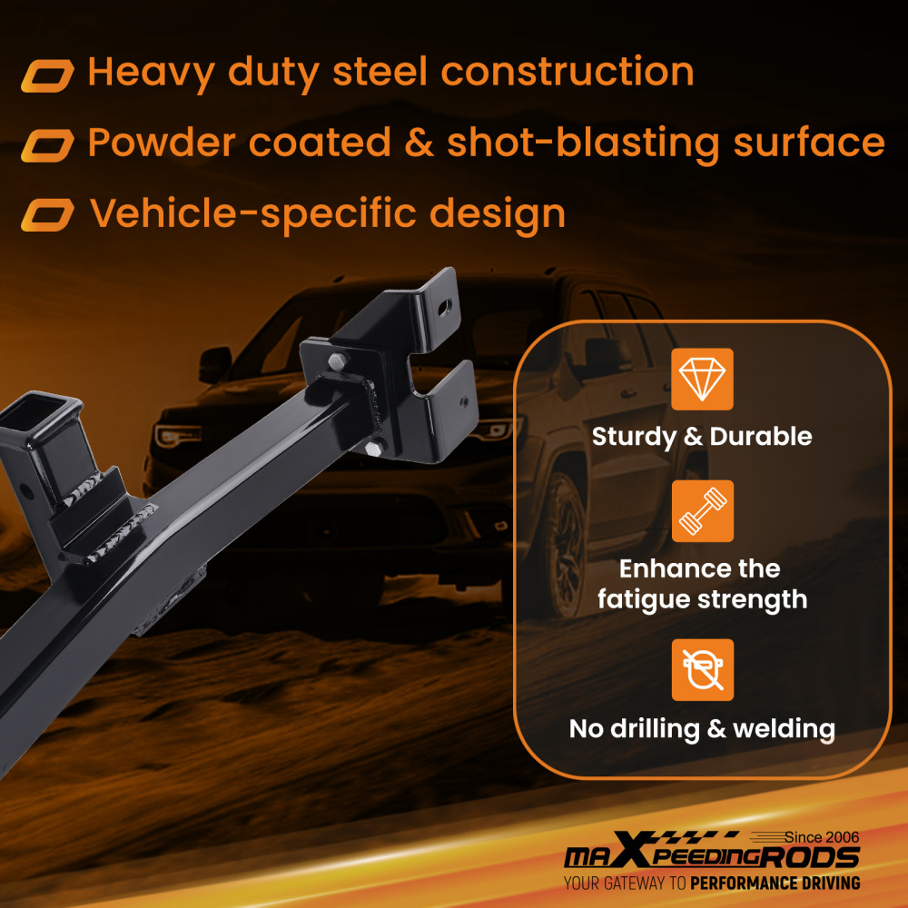 Class 3 Front Hitch compatible for GMC Yukon 2000-2006 2 Receiver Steel 5000lb Capacity