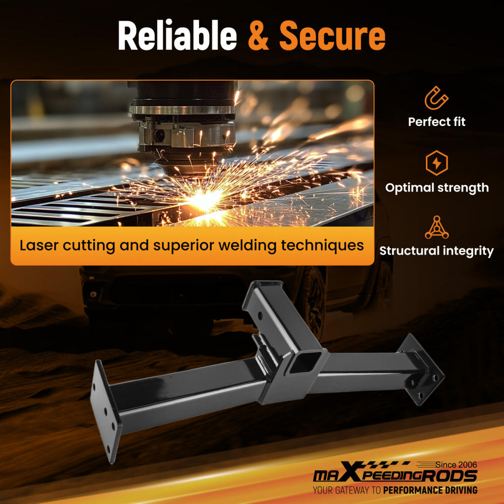 Class 3 Front Hitch compatible for GMC Yukon 2000-2006 2 Receiver Steel 5000lb Capacity