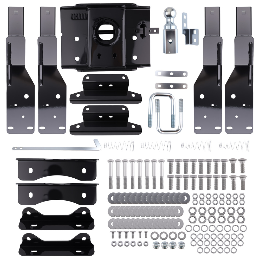 2-5/16 Ball Gooseneck Hitch Mount compatible for Ford F-250 F-350 F-450 2023-2025 Black