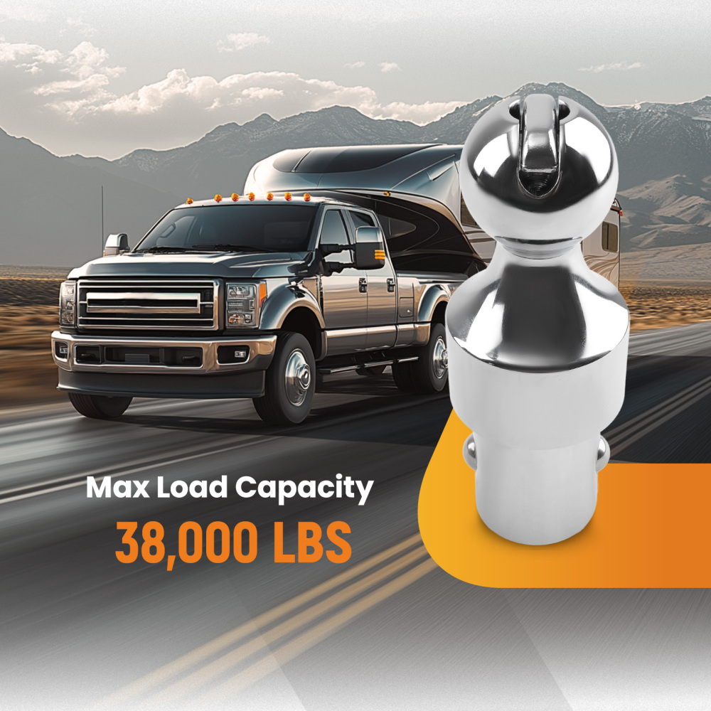 2-5/16 BallChain Kit for F250 F350 13-24 w/BoxRubber Cover