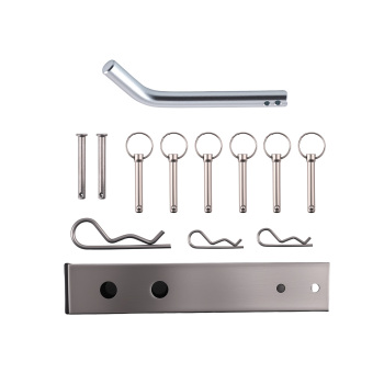 Stainless Steel 6 Rod Fishing Rod Pole Holder For Vehicle With 2 Hitch Mount