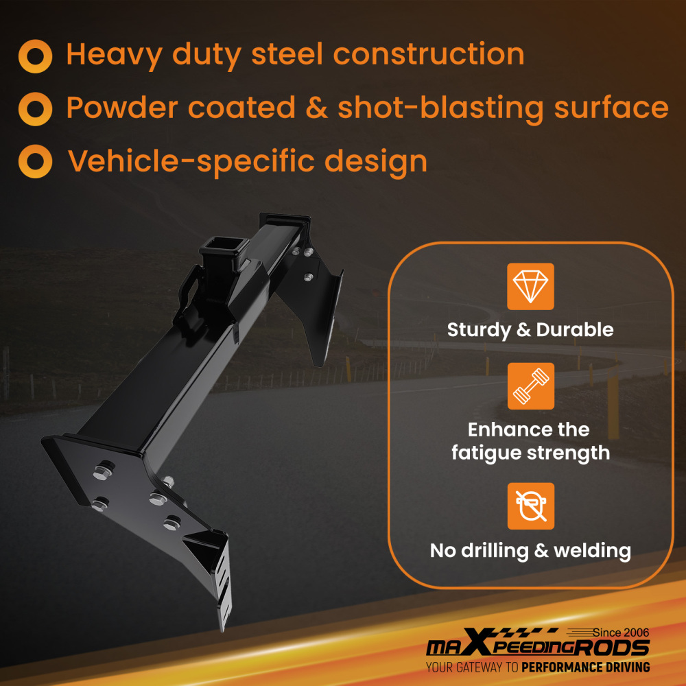 Trailer Hitch Receiver 2 compatible for Ford F-250/F-350/F-450 1999-2016 Class 5 17000lb