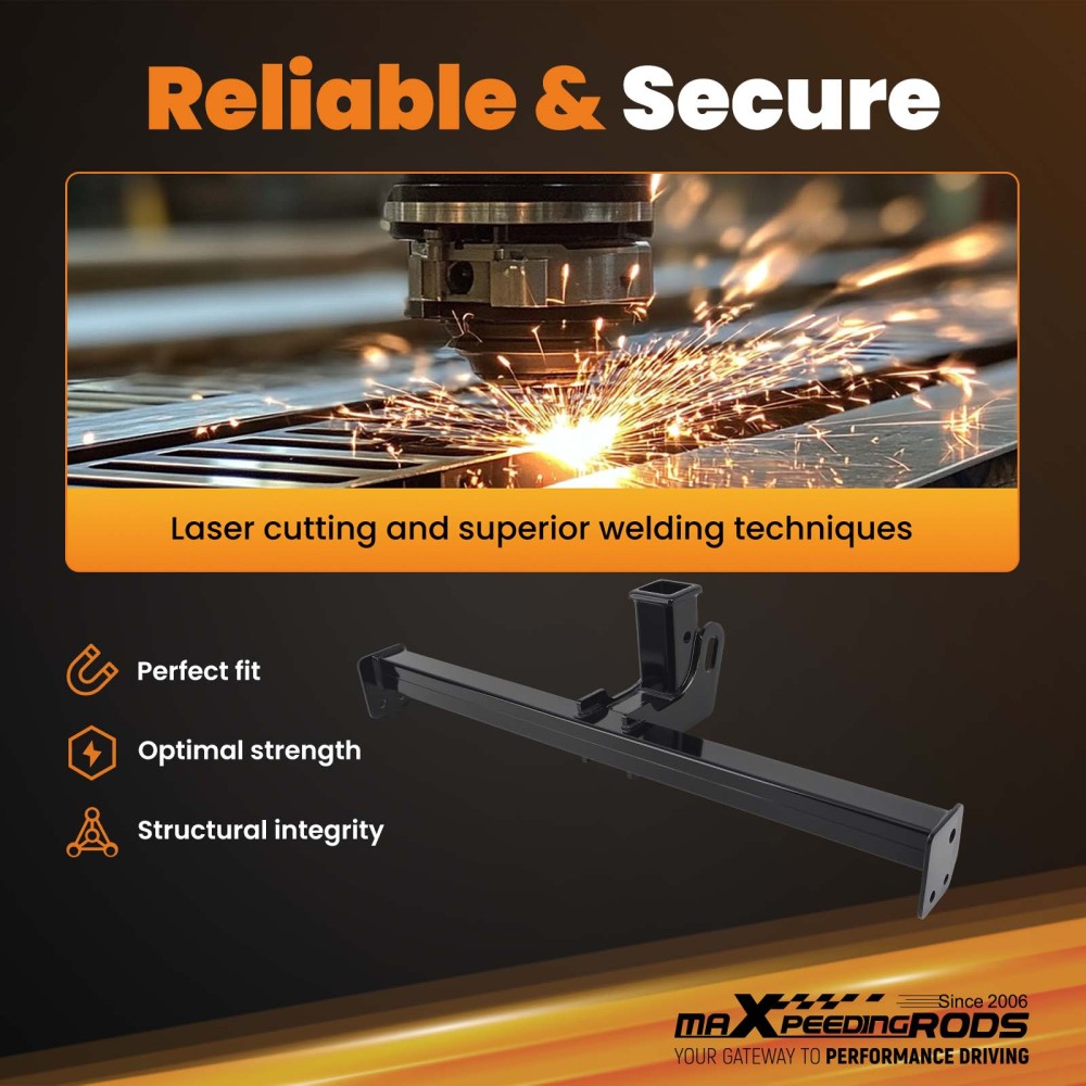 Class 3 Trailer Hitch compatible for Ford Edge 2015-2024 compatible for Lincoln MKX Nautilus 2 Receiver