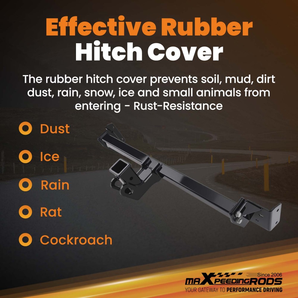 Class 3 Trailer Hitch compatible for Ford Edge 2015-2024 compatible for Lincoln MKX Nautilus 2 Receiver