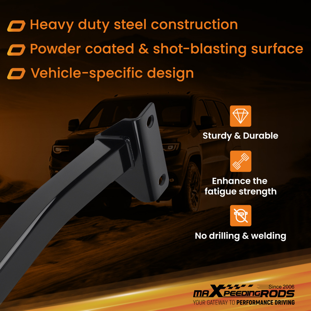 2 Class 3 Steel Trailer Hitch compatible for Ford Ranger 2024-2025 Rear Mount 7500lbs