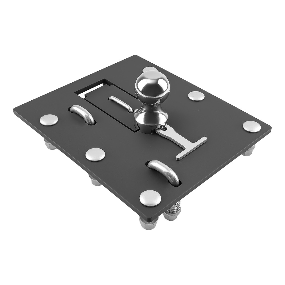 2-5/16-Inch Folding Gooseneck Ball Hitch for 2011-2012 compatible for Ram 2500-3500 30000-lbs