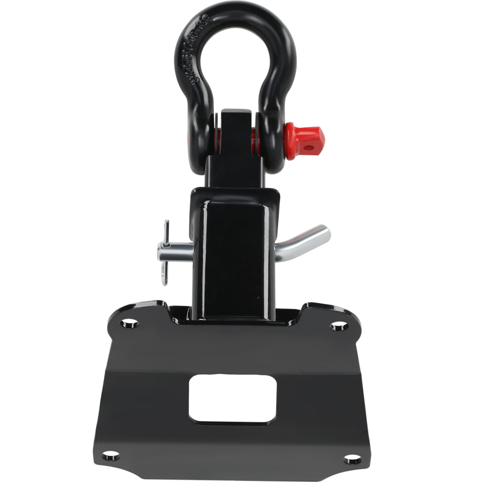 Trailer Hitch w/ D-Ring Mount compatible for Honda Talon 1000R 1000X 2019-24 Powder Coated