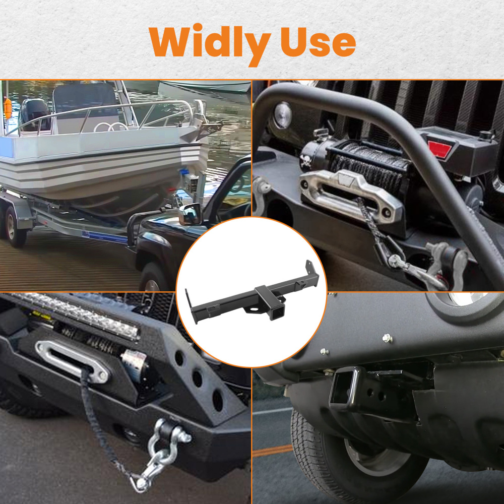 Class 3 Trailer Tow Hitch 2 Receiver compatible for Jeep Wrangler 07-17 Wrangler JK 18