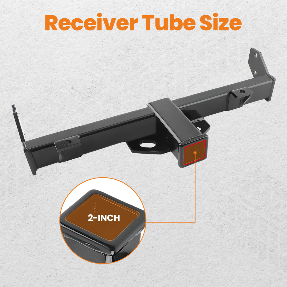 Class 3 Trailer Tow Hitch 2 Receiver compatible for Jeep Wrangler 07-17 Wrangler JK 18