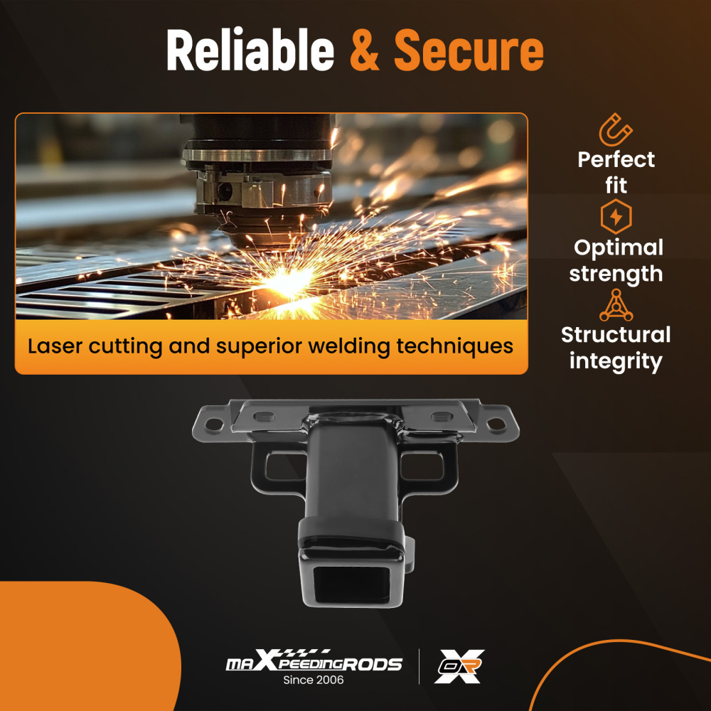 2 Rear Trailer Hitch Mount compatible for Kawasaki Teryx KRX 4 1000 2023+