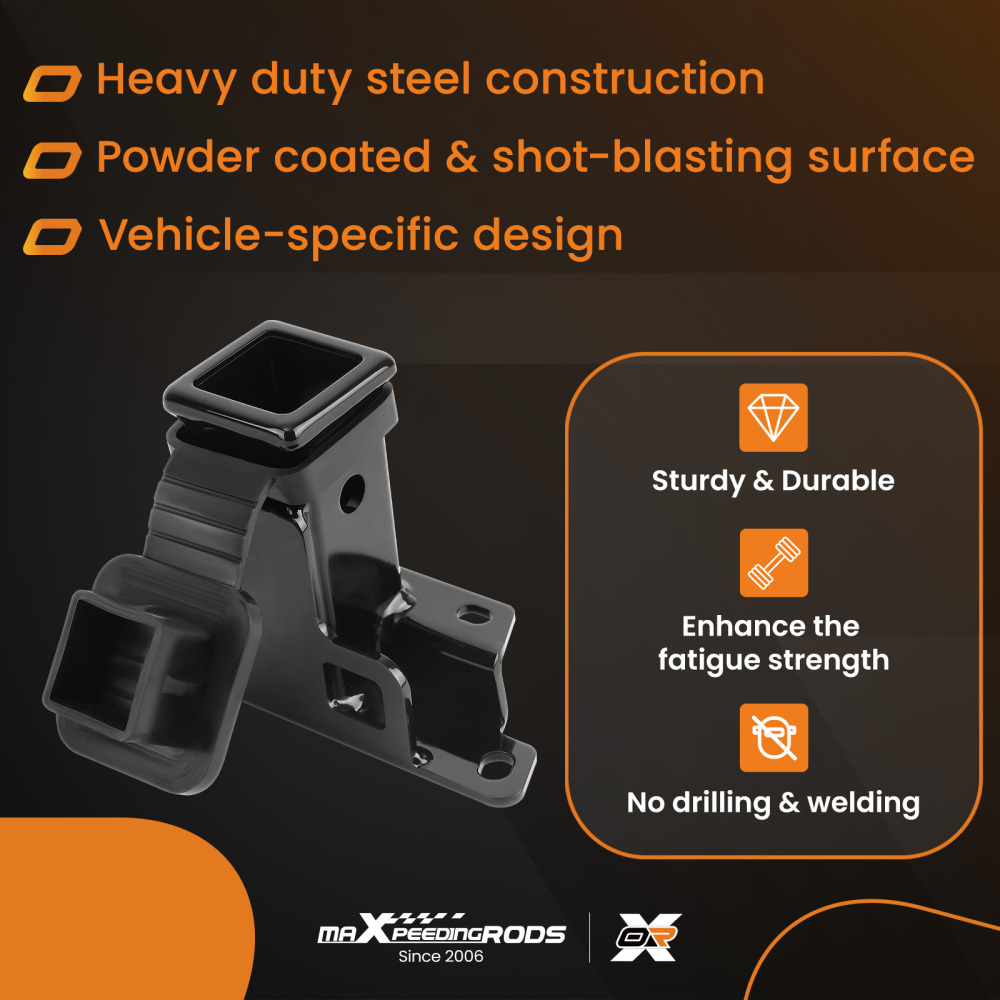 2 Rear Trailer Hitch Mount compatible for Kawasaki Teryx KRX 4 1000 2023+