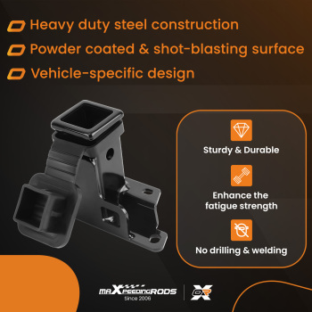 2 Rear Trailer Hitch Mount compatible for Kawasaki Teryx KRX 4 1000 2023+