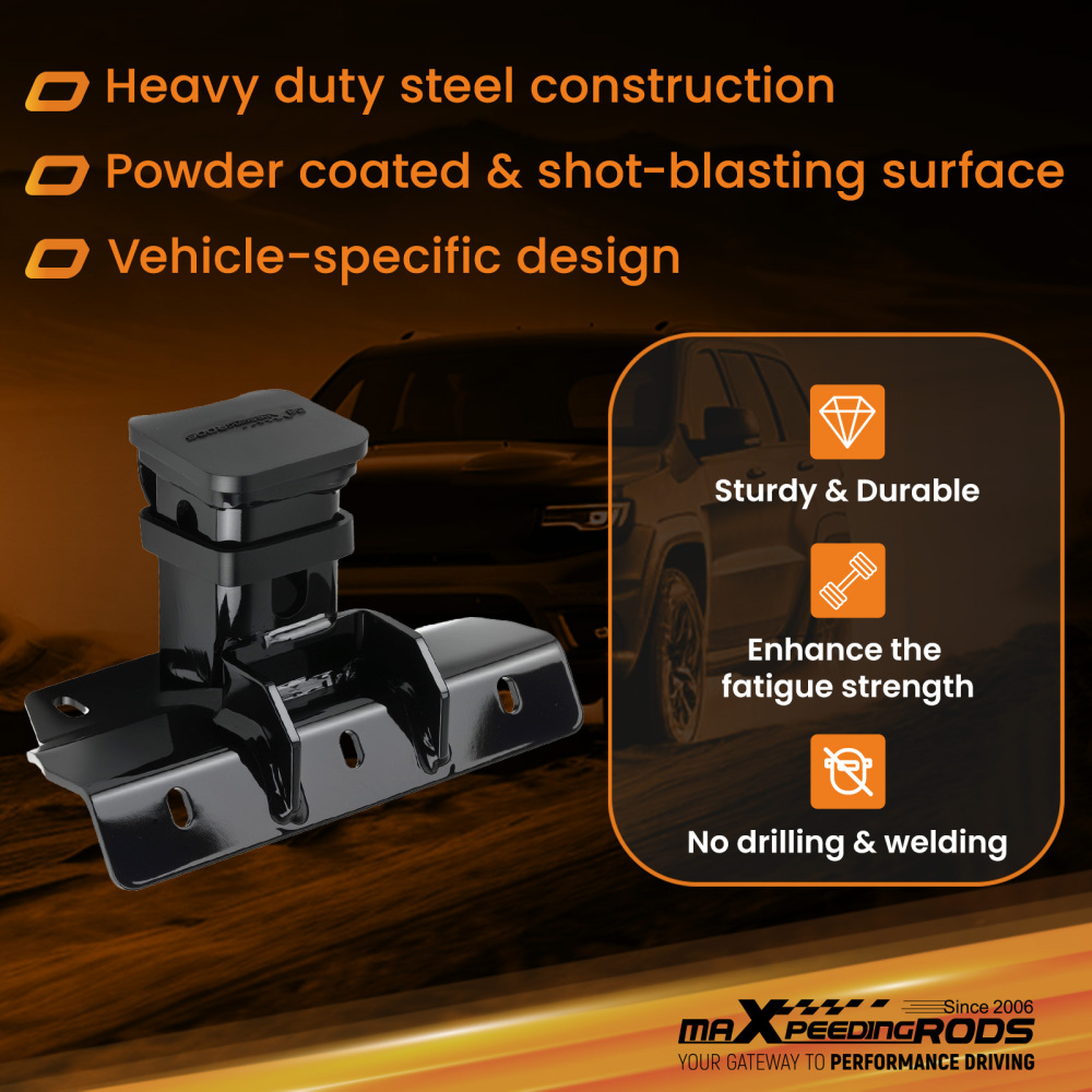 2 Heavy Duty Rear Mount compatible for Kawasaki Teryx KRX 1000 20-24 Steel Construction