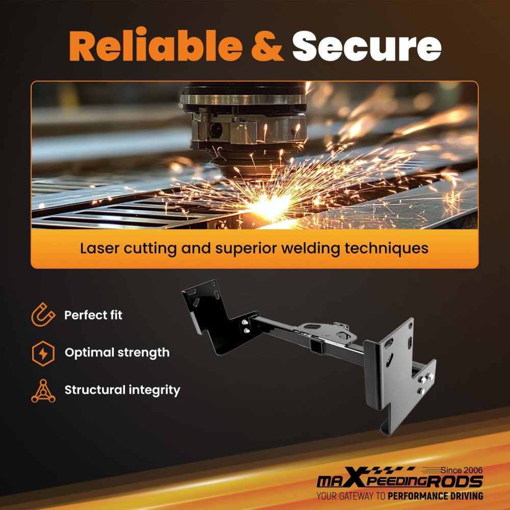 Rear Trailer Hitch Receiver For Sprinter 2500 3500 2007-2025 2 Class 3