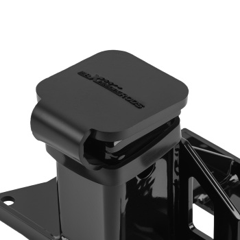 2 Steel Tow Hitch compatible for Polaris RZR XP/XP 4 900 2011-2014 Powder Coated Black