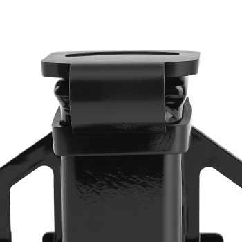 2 Steel Tow Hitch compatible for Polaris RZR XP/XP 4 900 2011-2014 Powder Coated Black