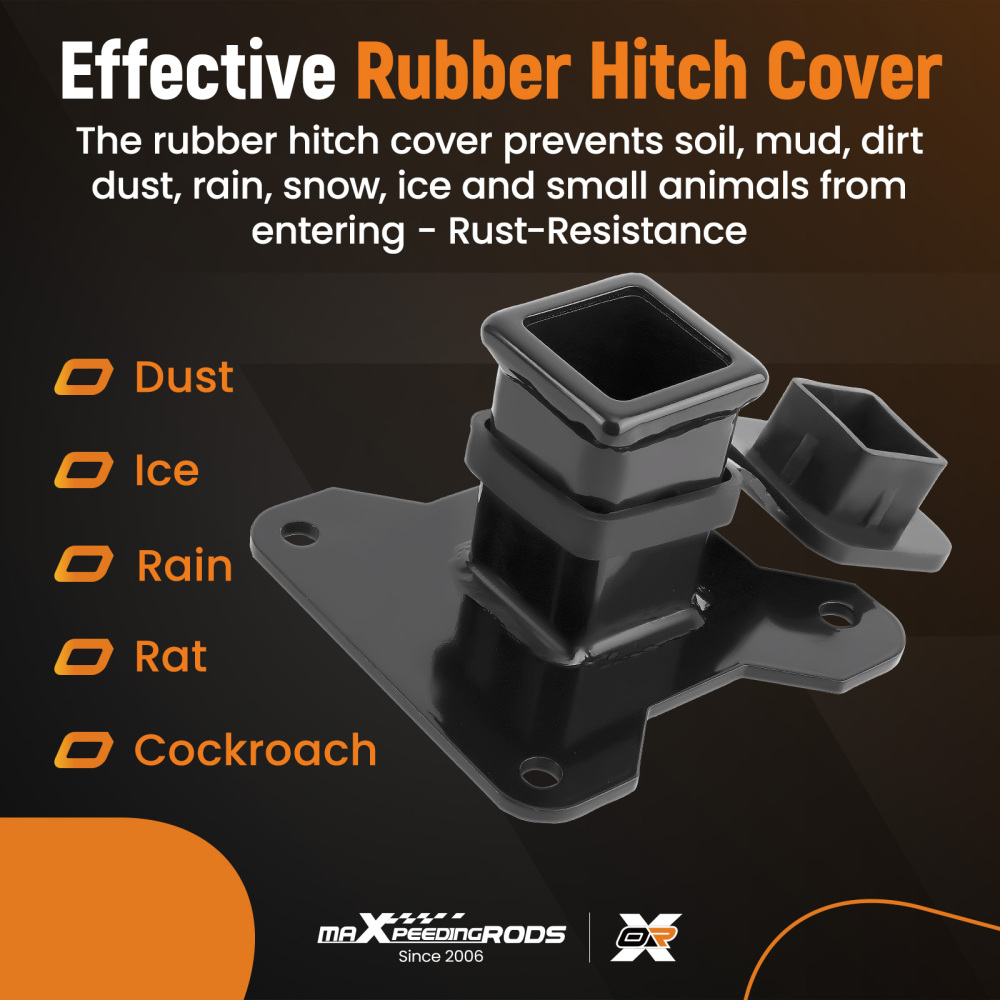 2Rear Trailer Hitch compatible for Polaris RZR XP 1000 / XP 4 1000 2014-2022