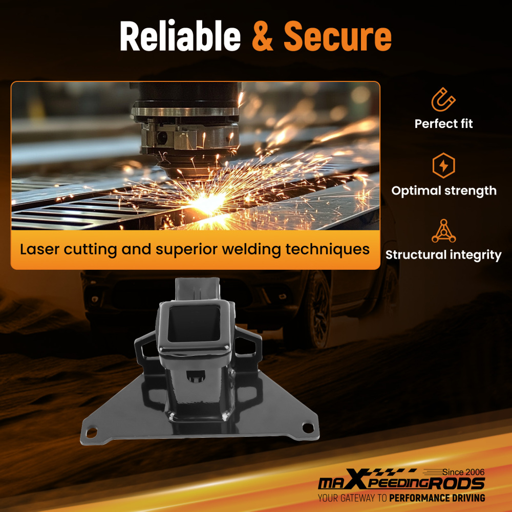 2 Trailer Hitch Kit compatible for Polaris Sportsman 335 400 500 700 IRS 1996-2004 Bolt-On