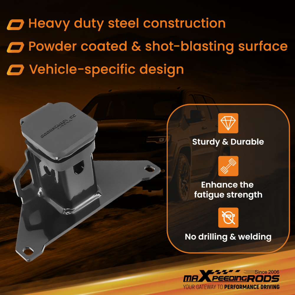 2 Trailer Hitch Kit compatible for Polaris Sportsman 335 400 500 700 IRS 1996-2004 Bolt-On