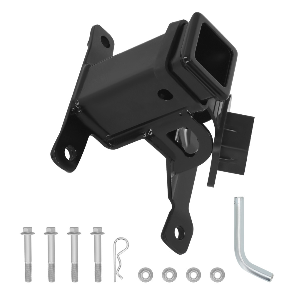 2Inch Trailer Hitch Kit compatible for Polaris RZR PRO XP / 4 2020+ Bolt-On Black